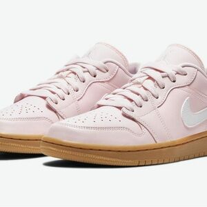 Jordan Women's Sneakers in Pink and White